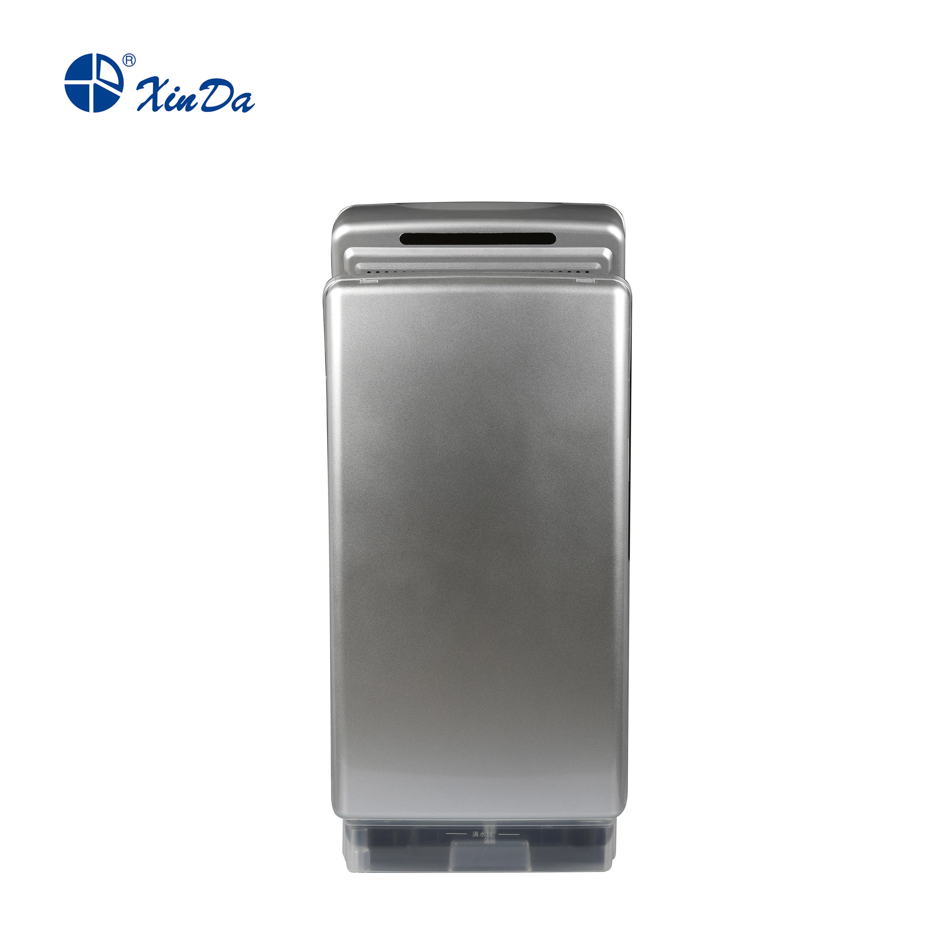 Silver Professional Jet Hand Dryer Sensor infrarrojo automático con fibra de filtro de aire 