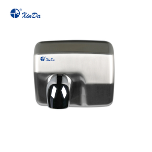 Secador de manos eléctrico de acero inoxidable con control de calidad directo de fábrica XinDa GSQ250 Silver Factory