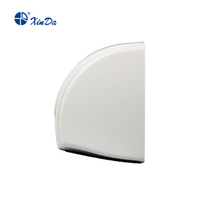 Secador de manos profesional con sensor automático para Hotel XinDa GSX1800A, secador de manos automático con cuerpo de plástico blanco montado en la pared
