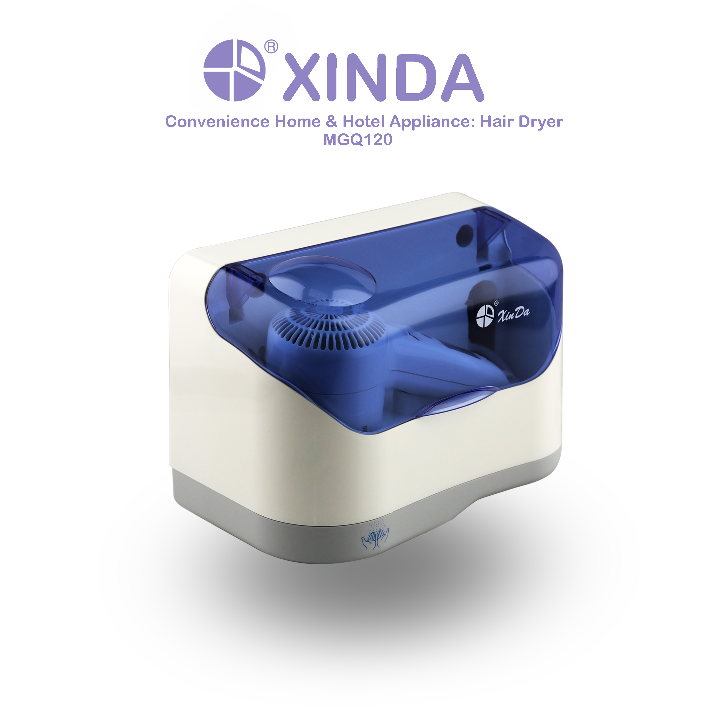 El potente secador de pelo XinDa MGQ120 2200w comercial profesional para el hogar