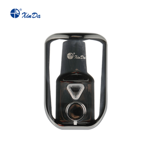 Dispensador de jabón ZYQ 82 Dispensador de jabón de metal Sanitize Push Pump Montado en la pared con dispensador de jabón de protección con llave