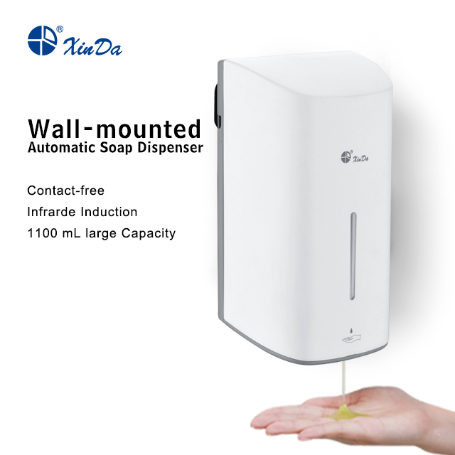 Dispensador de jabón manual Dispensador automático de desinfectante para manos