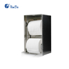 Toalla de acero inoxidable para montaje en pared, dispensador de toallas de papel para baño, caja de pañuelos