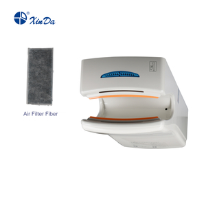 El XinDa GSQ80, baño blanco, cocina, acero inoxidable, cepillado, alta velocidad, secador de pelo caliente, chorro de aire, secador de manos automático, secador de manos